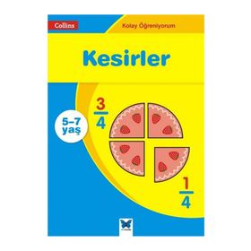 Collins Kolay Öğreniyorum - Kesirler 5-7 Yaş - Peter Clarke