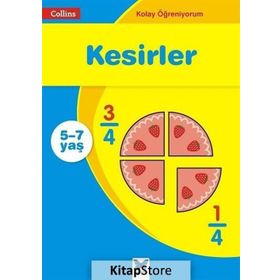 Collins Kolay Öğreniyorum - Kesirler 5-7 Yaş - Peter Clarke
