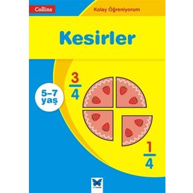 Collins Kolay Öğreniyorum - Kesirler 5-7 Yaş - Peter Clarke