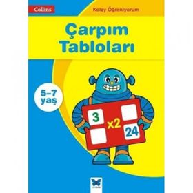 Collins Kolay Öğreniyorum Serisi - Çarpım Tabloları 5-7 Yaş - Helen Greaves Simon Greaves