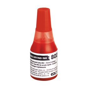 Colop 802 25 ml Çabuk Kuruyan Kırmızı Mürekkep