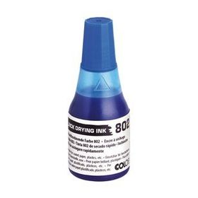 Colop 802 25 ml Çabuk Kuruyan Mavi Mürekkep