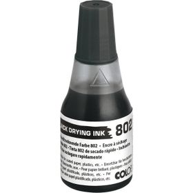 Colop 802 25 ml Çabuk Kuruyan Siyah Mürekkep