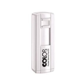 Colop CEP20 14x38 mm Beyaz Kasa Siyah Keçe Kaşe
