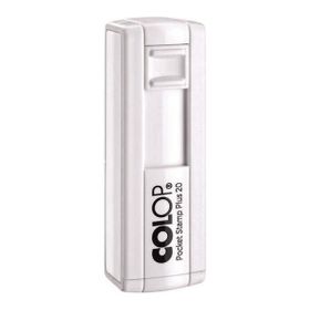 Colop CEP20 14x38 mm Beyaz Kasa Siyah Keçe Kaşe