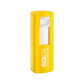 Colop CEP20 Sarı Kasa Siyah Keçe 14x38 mm Kaşe