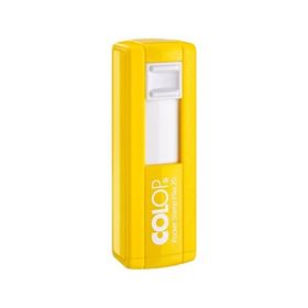 Colop CEP20 Sarı Kasa Siyah Keçe 14x38 mm Kaşe
