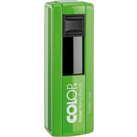 Colop CEP20 Yeşil Kasa Yeşil Keçe 18x47 mm Kaşe