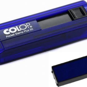 Colop Cep30 Mavi Kasa Mavi Keçe 18x47 mm Kaşe