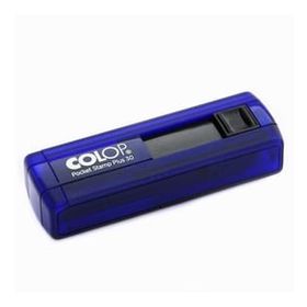 Colop Cep30 Mavi Kasa Siyah Keçe 18x47 mm Kaşe