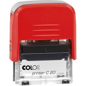 Colop Printer 14x38 mm Kırmızı 20 Cep Kaşe
