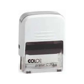 Colop Printer 18x47 cm Beyaz 30 Cep Kaşe