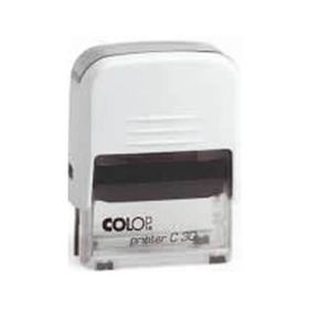 Colop Printer 18x47 cm Beyaz 30 Cep Kaşe