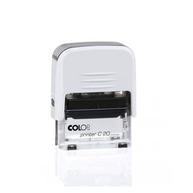 Colop Printer C20 Beyaz Kasa Siyah Keçe 14x38 mm Kaşe