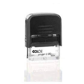 Colop Printer C20 Siyah Kasa Siyah Keçe 14x38 mm Kaşe
