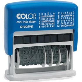 Colop Printer S120 Yazılı Mini Oto Tarih Kaşe