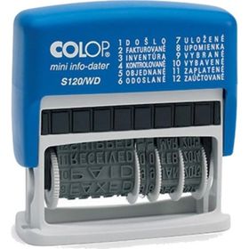 Colop Printer S120 Yazılı Mini Oto Tarih Kaşe