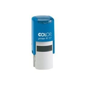 Colop R17 Yuvarlak Mavi Kasa Mavi Keçe 17 mm Kaşe