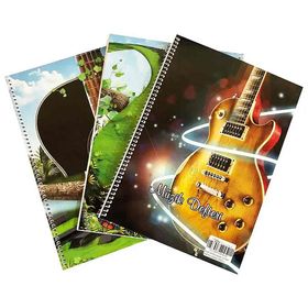 Color Liva 40 Yaprak 3x80 gr A4 Spiralli Müzik Defteri