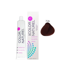 Color Naturel 7.24 100 ml Kahve Bakı Saç Boyası