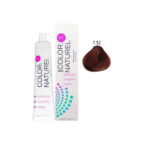 Color Naturel 7.32 Sahra Kumral 100 ml Saç Boyası