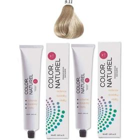 Color Naturel 9.11 Yoğun Küllü Sarı 2x100 ml Saç Boyası