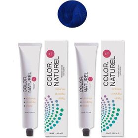 Color Naturel Mavi 2x100 ml Saç Boyası