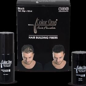 Color One 25 gr + 100 ml Siyah Dark Brown Saç Fiberi