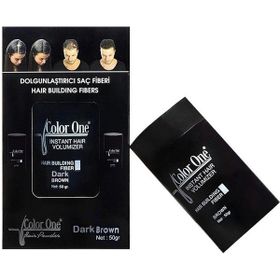 Color One 50 gr Brown Dolgunlaştırıcı Saç Fiberi