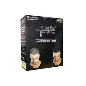 Color One Dark Brown 25 gr + 100 ml Dolgunlaştırıcı ve Sabitleştirici Saç Fiberi