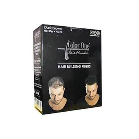 Color One Dark Brown 25 gr + 100 ml Dolgunlaştırıcı ve Sabitleştirici Saç Fiberi