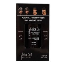 Color One Dolgunlaştırıcı Kahverengi 50 gr Saç Fiberi