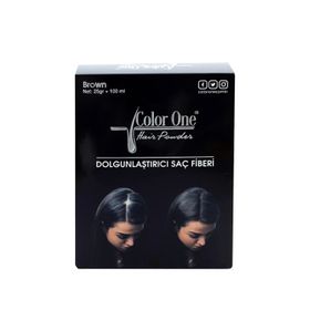 Color One Hair Building Kahverengi 100 ml Saç Fiber Sprey