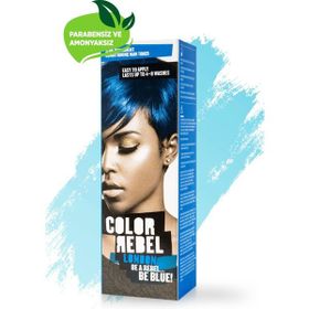 Color Rebel London Parabensiz & Amonyaksız Mavi Yarı Kalıcı Saç Boyası100 ML