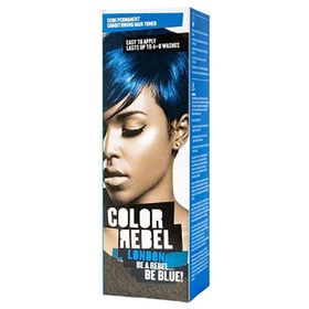 Color Rebel London Parabensiz & Amonyaksız Mavi Yarı Kalıcı Saç Boyası100 ML