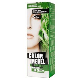 Color Rebel London Parabensiz & Amonyaksız Yeşil Yarı Kalıcı Saç Boyası100 ML