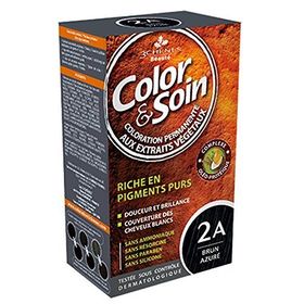 Color Soin 2A Brun Azure Black Saç Boyası