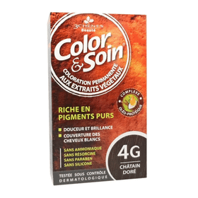 Color Soin 4G Golden Brown Altın Kestane Saç Boyası