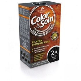 Color Soin Color Soin 2A Işıltılı Gök Siyah Kit