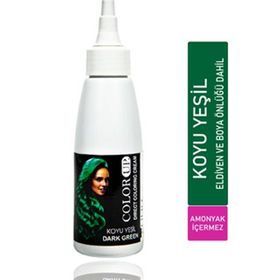 Color Up Koyu Yeşil Yarı Kalıcı 120 ml Saç Boyası
