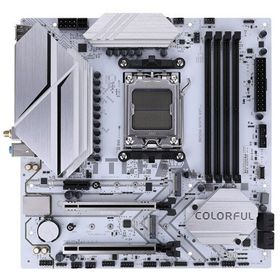 Colorful Battle-AX B650M-WHITE WiFi V15 AMD AM5 DDR5 Micro ATX Anakart