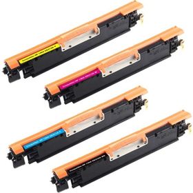 Colorful Toner Hp CE865A Uyumlu 4 Adet Renkli Muadil Toner Seti