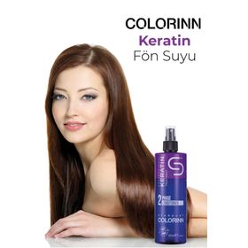 Colorinn 400 ml Keratin İçerikli Çift Fazlı Fön Suyu