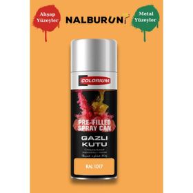 Colorıum Ral 1017 Safran Sarısı 213 400 ml Özel Renklendirilmiş Selülozik Parlak Sprey Boya