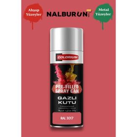 Colorıum Ral 3017 Gül 213 400 ml Özel Renklendirilmiş Selülozik Mat Sprey Boya