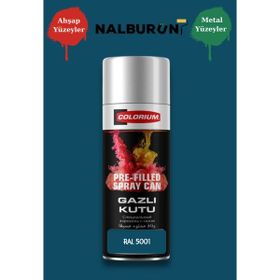 Colorıum Ral 5001 Yeşil Mavi 213 400 ml Özel Renklendirilmiş Selülozik Mat Sprey Boya