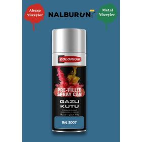 Colorıum Ral 5007 Parlak Mavi 213 400 ml Özel Renklendirilmiş Selülozik Mat Sprey Boya