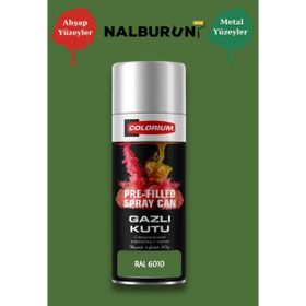 Colorıum Ral 6010 Çimen Yeşili 213 400 ml Özel Renklendirilmiş Selülozik Parlak Sprey Boya