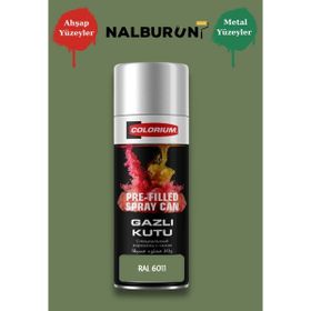 Colorıum Ral 6011 Küf Yeşili 213 400 ml Özel Renklendirilmiş Selülozik Parlak Sprey Boya