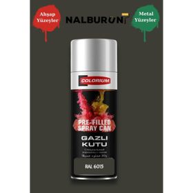 Colorıum Ral 6015 Siyah Zeytin 213 400 ml Özel Renklendirilmiş Selülozik Parlak Sprey Boya